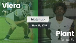 Matchup: Viera vs. Plant  2018