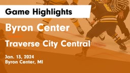 Byron Center  vs Traverse City Central  Game Highlights - Jan. 13, 2024