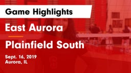 East Aurora  vs Plainfield South  Game Highlights - Sept. 16, 2019