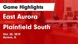 East Aurora  vs Plainfield South  Game Highlights - Oct. 28, 2019