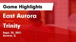 East Aurora  vs Trinity  Game Highlights - Sept. 25, 2021