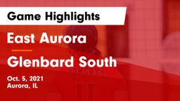East Aurora  vs Glenbard South Game Highlights - Oct. 5, 2021