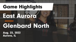 East Aurora  vs Glenbard North  Game Highlights - Aug. 23, 2022