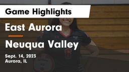 East Aurora  vs Neuqua Valley  Game Highlights - Sept. 14, 2023