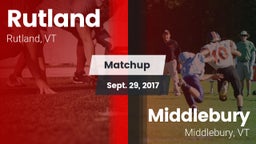 Matchup: Rutland vs. Middlebury  2017
