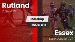Matchup: Rutland vs. Essex  2018