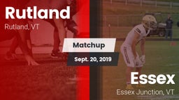 Matchup: Rutland vs. Essex  2019