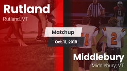 Matchup: Rutland vs. Middlebury  2019