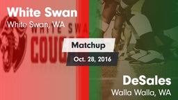 Matchup: White Swan vs. DeSales  2016