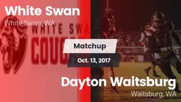 Matchup: White Swan vs. Dayton Waitsburg  2017