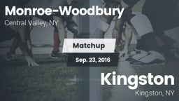 Matchup: Monroe-Woodbury vs. Kingston  2016