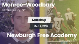 Matchup: Monroe-Woodbury vs. Newburgh Free Academy  2016