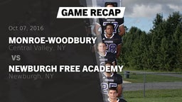 Recap: Monroe-Woodbury  vs. Newburgh Free Academy  2016