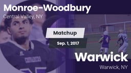 Matchup: Monroe-Woodbury vs. Warwick  2017