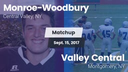 Matchup: Monroe-Woodbury vs. Valley Central  2017