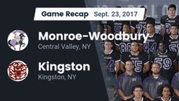 Recap: Monroe-Woodbury  vs. Kingston  2017