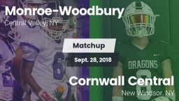 Matchup: Monroe-Woodbury vs. Cornwall Central  2018