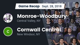 Recap: Monroe-Woodbury  vs. Cornwall Central  2018