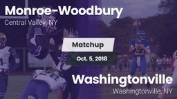 Matchup: Monroe-Woodbury vs. Washingtonville  2018