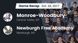 Recap: Monroe-Woodbury  vs. Newburgh Free Academy  2017