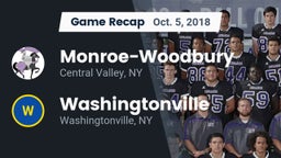 Recap: Monroe-Woodbury  vs. Washingtonville  2018
