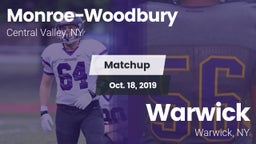 Matchup: Monroe-Woodbury vs. Warwick  2019