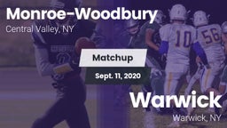 Matchup: Monroe-Woodbury vs. Warwick  2020