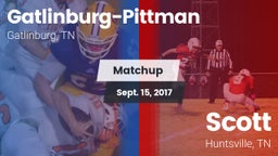 Matchup: Gatlinburg-Pittman vs. Scott  2017