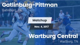 Matchup: Gatlinburg-Pittman vs. Wartburg Central  2017