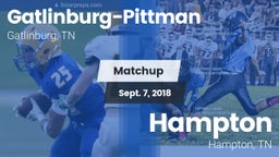 Matchup: Gatlinburg-Pittman vs. Hampton  2018