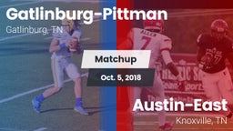 Matchup: Gatlinburg-Pittman vs. Austin-East  2018