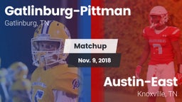 Matchup: Gatlinburg-Pittman vs. Austin-East  2018