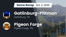 Recap: Gatlinburg-Pittman  vs. Pigeon Forge  2020