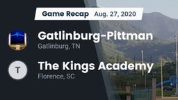 Recap: Gatlinburg-Pittman  vs. The Kings Academy 2020