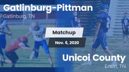 Matchup: Gatlinburg-Pittman vs. Unicoi County  2020