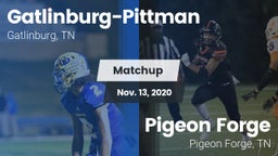 Matchup: Gatlinburg-Pittman vs. Pigeon Forge  2020