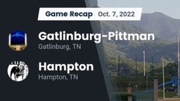 Recap: Gatlinburg-Pittman  vs. Hampton  2022