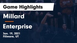 Millard  vs Enterprise  Game Highlights - Jan. 19, 2021