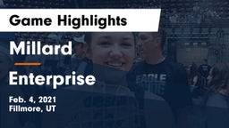 Millard  vs Enterprise  Game Highlights - Feb. 4, 2021