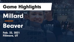 Millard  vs Beaver  Game Highlights - Feb. 22, 2021