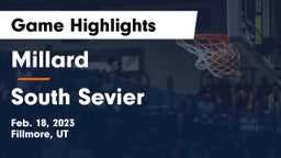 Millard  vs South Sevier  Game Highlights - Feb. 18, 2023