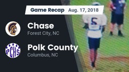 Recap: Chase  vs. Polk County  2018