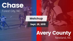 Matchup: Chase  vs. Avery County  2018