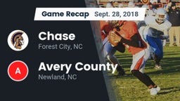 Recap: Chase  vs. Avery County  2018
