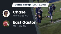 Recap: Chase  vs. East Gaston  2018
