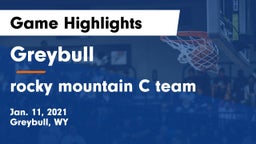 Greybull  vs rocky mountain C team Game Highlights - Jan. 11, 2021