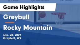 Greybull  vs Rocky Mountain  Game Highlights - Jan. 28, 2022