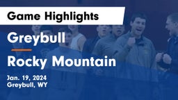 Greybull  vs Rocky Mountain  Game Highlights - Jan. 19, 2024