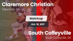 Matchup: Claremore Christian vs. South Coffeyville  2017