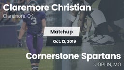 Matchup: Claremore Christian vs. Cornerstone Spartans 2019